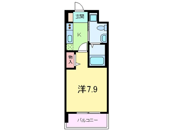 アルファレガロ甲南山手の物件間取画像